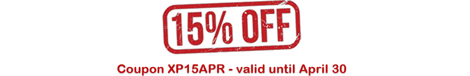 Coupon:  XP15APR