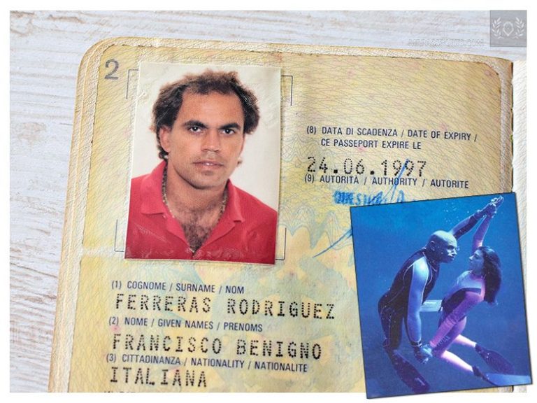 A famous free-diver
