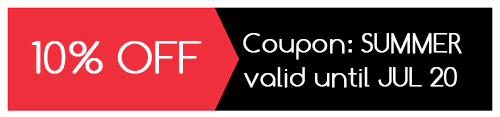 10% coupon: SUMMER